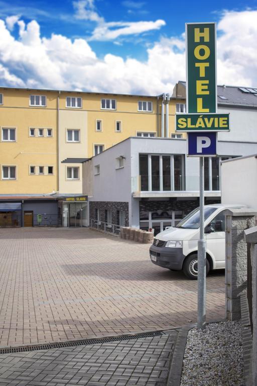 Hotel Slavie Cheb Exterior foto