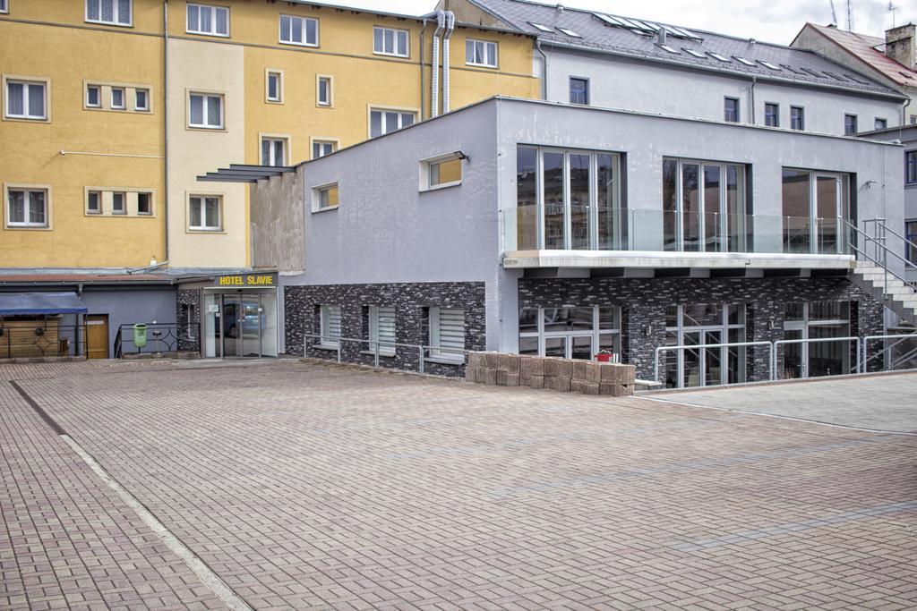 Hotel Slavie Cheb Exterior foto